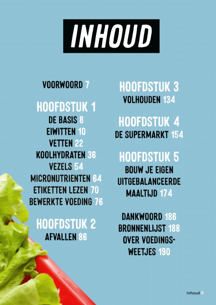 Inkijkpagina 2 uit De praktische gids voor een gezond gewicht